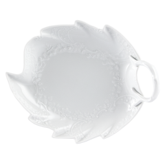 candy dish, Shape "New Marseilles", white, 21 x 18 cm