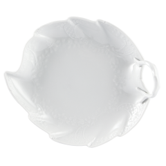 candy dish, Shape "New Marseilles", white, 25 x 22 cm