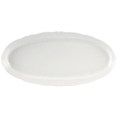 Fish platter, Shape "New Marseilles", white, 56,5x27,5 cm