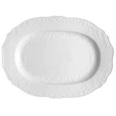 dish oval, Shape "New Marseilles", white, 39,5 x 29 cm