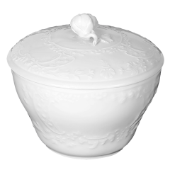 Sugar Bowl, Shape "New Marseilles", white, 10 cm