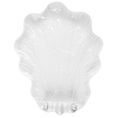 Serving dish, large, Shape "Swan Service", white, L 46 cm