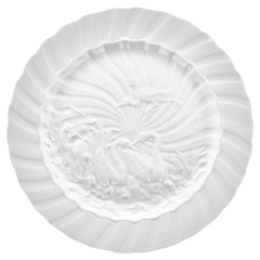 Charger Plate, Shape "Swan Service", white, Ø 32 cm