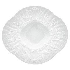 Gourmet Plate, Shape "Swan Service", white, L 29,5 cm