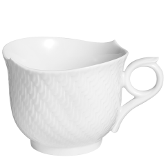 Mug, Shape "Waves Relief", white, V 0,30 l