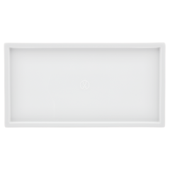 Platter, Shape "MEISSEN® Cosmopolitan", white, 28 x 18,5 cm