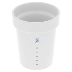 Tea strainer, Shape "No 41", white, Ø 8 cm