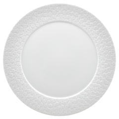 Charger Plate, Royal Blossom, white, Shape "No 41", Ø 33 cm