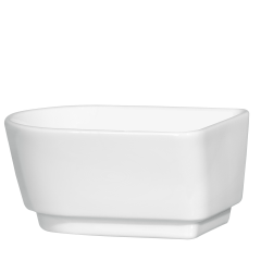 Twin bowl, Shape "Vitruv", white, T 6,5 cm