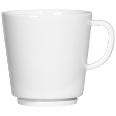 Mug, white, Shape "Vitruv", V 0,3 l