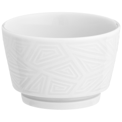 Dish, Shape "Vitruv Graphic", white, Ø 6 cm