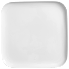 Starter- and Dessert Plate, Shape "nova", white, 21 x 21 cm