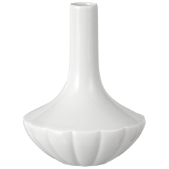 Vase, "Landscape ", small, white, H 14,5 cm