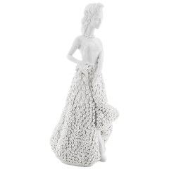 Figure "Saxonia"small, white, H 35 cm