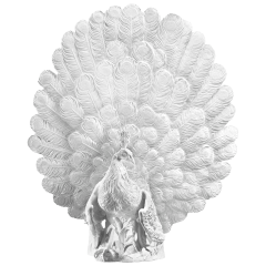Peacock, H 110 cm