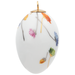 Easter egg, "Precious Flowers", H 4,5 cm