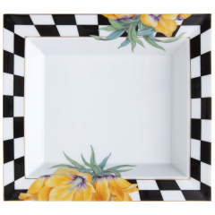 Vide-Poche, large, "The MEISSEN Vide-Poche Collection", "Chess Flowers", 21 x 18,5 cm