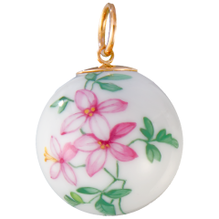 Pendant "Boule", Clematis, Ø 2,1 cm