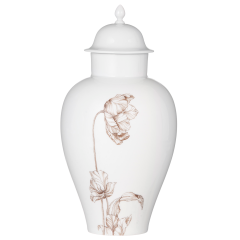 Vase with "Sepia Tulip", H 24,5 cm