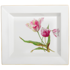 Dish, Tulips, 21 x 18,5 cm