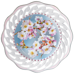 Wall plate, Cherry Blossoms, Lim. 25, Ø 26 cm