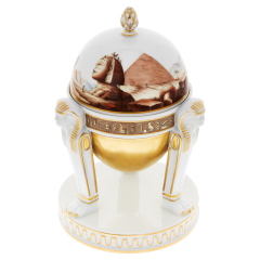 Inkwell "Egyptian Views", H 15,4 cm