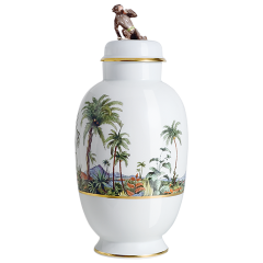 Vase, African Fascination, Jungle, Limited Masterpieces, H 43 cm