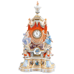 Clock Peter the Great - Life stages, Lim. 5, H 47 cm