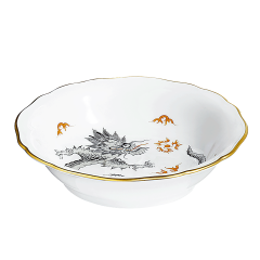 Bowl, Shape "New Cutout", Ming dragon, black, Ø 14,5 cm