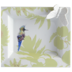Vide-Poche, "Butterfly Collection", small, Exotic spring, 16 x 13,5 cm