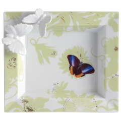 Vide-Poche, "Butterfly Collection" large, Exotic spring, 21 x 18 cm