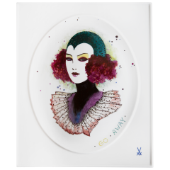 Wall picture Unique object o.T., Unique piece Jen Ray, 26 x 21 cm