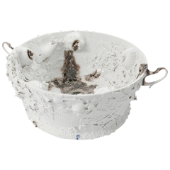 Bowl "Small bowl ..", Unique piece Arlene Shechet, L 48 cm