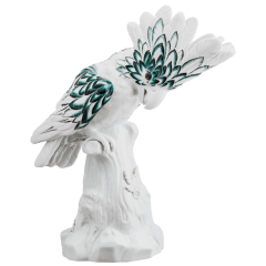 Bird Cockatoo, Meissen Atelier, H 25 cm