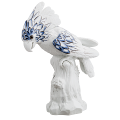 Bird Cockatoo, Meissen Atelier, H 25 cm