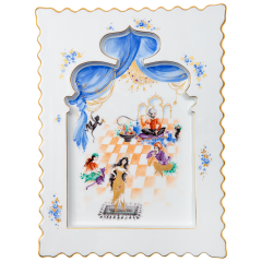 Wall Picture Scenes from Arabian Nights, Lim. 25, H 34 cm