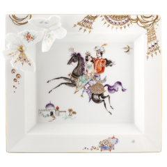 Vide Poche with an "Arabian Nights - Kidnapping" pattern, lim. 75, 21 x 18 cm