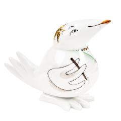 Bird, Secretary, H 6 cm