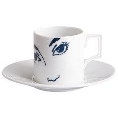 Espresso cup & saucer, "The Meissen Espresso Collection", "These Eyes", V 0,05 l