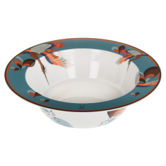 Bowl, large, Shape "No 41", "MEISSEN Collage", "Love Birds", Ø 27,5 cm