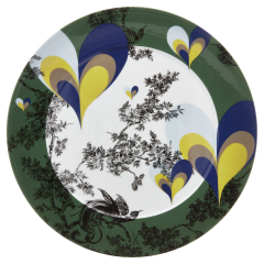 Charger Plate, "MEISSEN Collage", "Balloon Hearts", Shape "No 41", Ø 33 cm