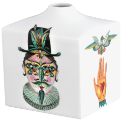 Vase, Shape "MEISSEN® Cosmopolitan", "Flower Ballet", Olaf Hajek, H 13 cm