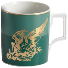 Mug, Shape "Berlin", Winged Lioness, V 0,25 l
