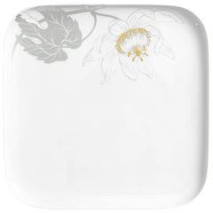 Dinner Plate, small, Shape "nova", Passion flower, 26 x 26 cm