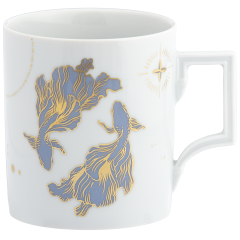 Mug, Shape "Berlin", "MEISSEN Zodiac Collection", Pisces, V 0,25 l