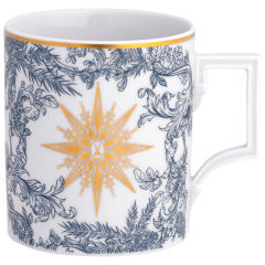 Mug, Shape "Berlin", "Meissen Christmas Star", blue, V 0,25 l
