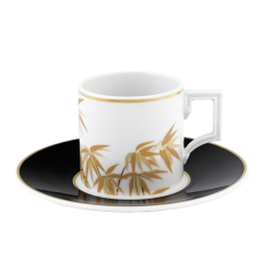 Espresso cup & saucer, "Golden Bamboo", V 0,05 l
