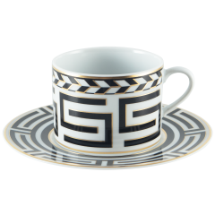 Coffee cup & saucer, "Royal Meander", Limited Collection, V 0,15 l