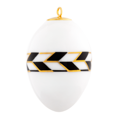 Easter egg, "Royal Meander", Limited Collection, H 4,5 cm