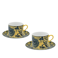Cappuccino set, 4-pcs, "The Original", yellow